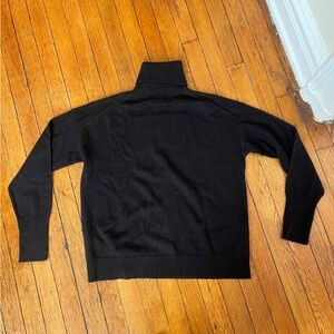 Black Cashmere Turtleneck